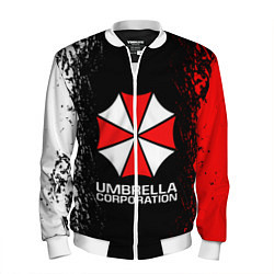 Бомбер мужской UMBRELLA CORP, цвет: 3D-белый