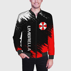 Бомбер мужской UMBRELLA CORP, цвет: 3D-черный — фото 2