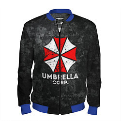 Бомбер мужской UMBRELLA CORP, цвет: 3D-синий