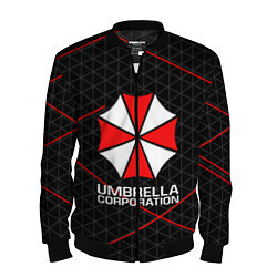 Бомбер мужской UMBRELLA CORP, цвет: 3D-черный