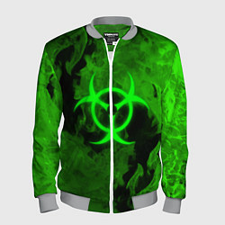 Бомбер мужской BIOHAZARD, цвет: 3D-меланж