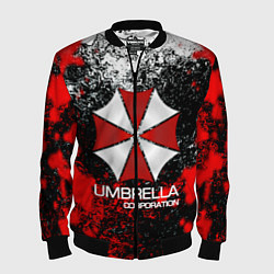 Бомбер мужской UMBRELLA CORP, цвет: 3D-черный