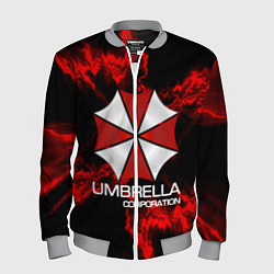 Бомбер мужской UMBRELLA CORP, цвет: 3D-меланж