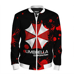 Бомбер мужской UMBRELLA CORP, цвет: 3D-белый