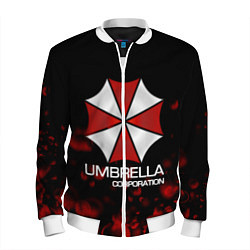 Бомбер мужской UMBRELLA CORP, цвет: 3D-белый