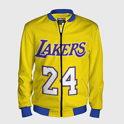 Бомбер мужской Kobe Bryant 24, цвет: 3D-синий