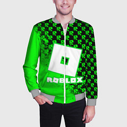 Бомбер мужской Roblox, цвет: 3D-меланж — фото 2