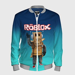 Бомбер мужской ROBLOX, цвет: 3D-меланж