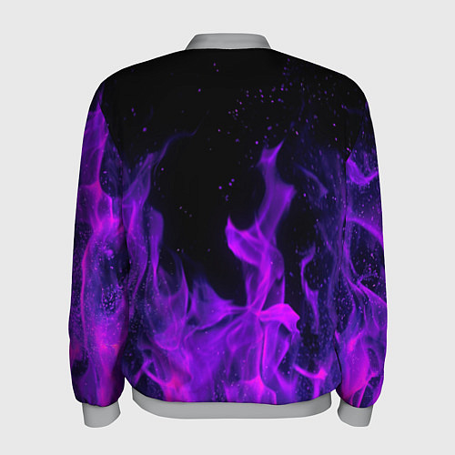 Мужской бомбер QUEEN / 3D-Меланж – фото 2