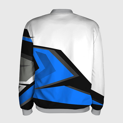 Мужской бомбер Mercedes-Benz / 3D-Меланж – фото 2