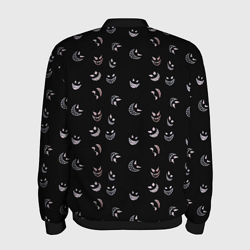 Мужской бомбер Корми демонов по расписанию / 3D-Черный – фото 2