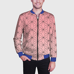 Бомбер мужской NEZUKO KAMADO, цвет: 3D-синий — фото 2