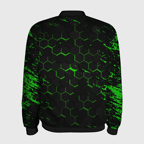 Мужской бомбер MINECRAFT / 3D-Черный – фото 2