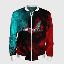 Бомбер мужской DEVIL MAY CRY, цвет: 3D-белый