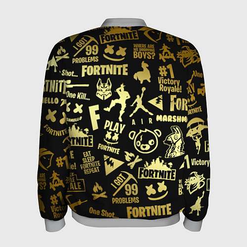 Мужской бомбер FORTNITE / 3D-Меланж – фото 2
