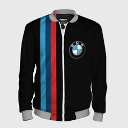 Бомбер мужской BMW, цвет: 3D-меланж