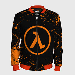 Бомбер мужской HALF-LIFE, цвет: 3D-красный