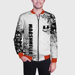 Бомбер мужской Marshmello, цвет: 3D-красный — фото 2
