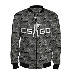 Бомбер мужской CS GO, цвет: 3D-черный