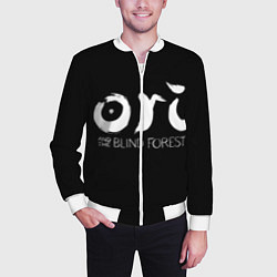 Бомбер мужской Ori, цвет: 3D-белый — фото 2