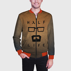 Бомбер мужской HALF-LIFE, цвет: 3D-красный — фото 2