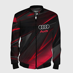 Бомбер мужской AUDI, цвет: 3D-черный
