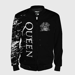 Бомбер мужской QUEEN, цвет: 3D-черный