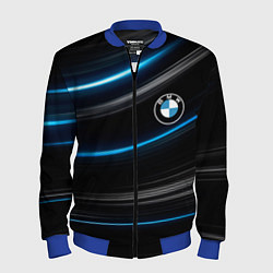Бомбер мужской BMW, цвет: 3D-синий