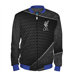 Бомбер мужской Liverpool FC, цвет: 3D-синий
