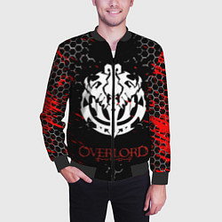 Бомбер мужской OVERLORD, цвет: 3D-черный — фото 2