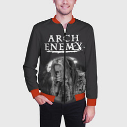 Бомбер мужской Arch Enemy 79, цвет: 3D-красный — фото 2