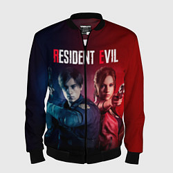 Бомбер мужской Resident Evil 2, цвет: 3D-черный