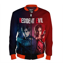 Бомбер мужской Resident Evil 2, цвет: 3D-красный