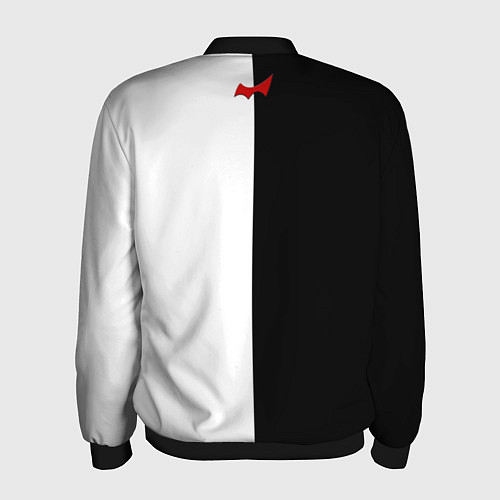 Мужской бомбер Monokuma / 3D-Черный – фото 2