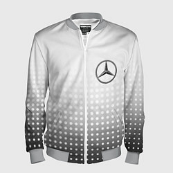Бомбер мужской Mercedes-Benz, цвет: 3D-меланж