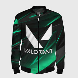 Бомбер мужской VALORANT, цвет: 3D-черный