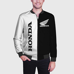 Бомбер мужской HONDA, цвет: 3D-черный — фото 2