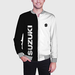 Бомбер мужской Suzuki Z, цвет: 3D-меланж — фото 2