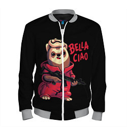 Бомбер мужской Bella Ciao, цвет: 3D-меланж