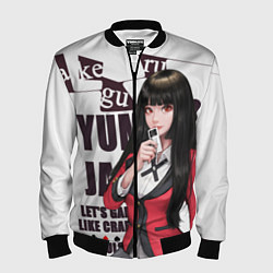 Бомбер мужской Kakegurui, цвет: 3D-черный