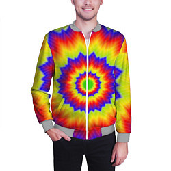 Бомбер мужской Tie-Dye, цвет: 3D-меланж — фото 2