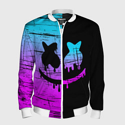 Бомбер мужской FORTNITE MARSHMELLO, цвет: 3D-белый