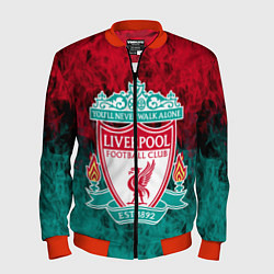 Бомбер мужской LIVERPOOL, цвет: 3D-красный