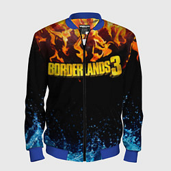 Бомбер мужской Borderlands 3, цвет: 3D-синий