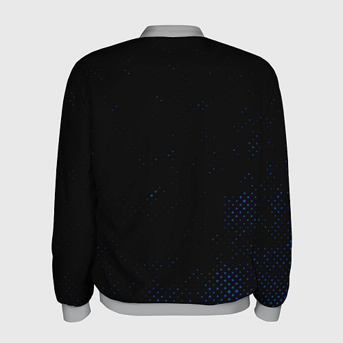 Мужской бомбер NASA НАСА / 3D-Меланж – фото 2