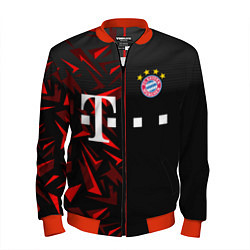 Бомбер мужской FC Bayern Munchen Форма, цвет: 3D-красный