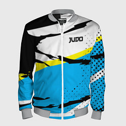 Бомбер мужской Judo, цвет: 3D-меланж