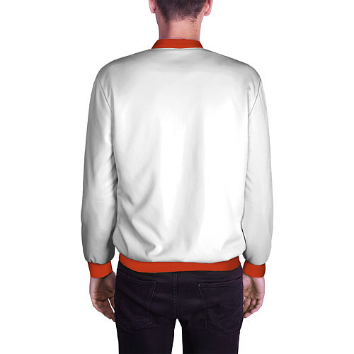 Мужской бомбер Дазай / 3D-Красный – фото 4