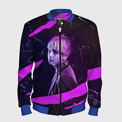 Бомбер мужской BTS, цвет: 3D-синий