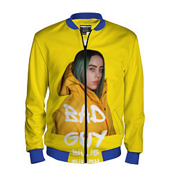 Бомбер мужской Billie Eilish Билли Айлиш, цвет: 3D-синий